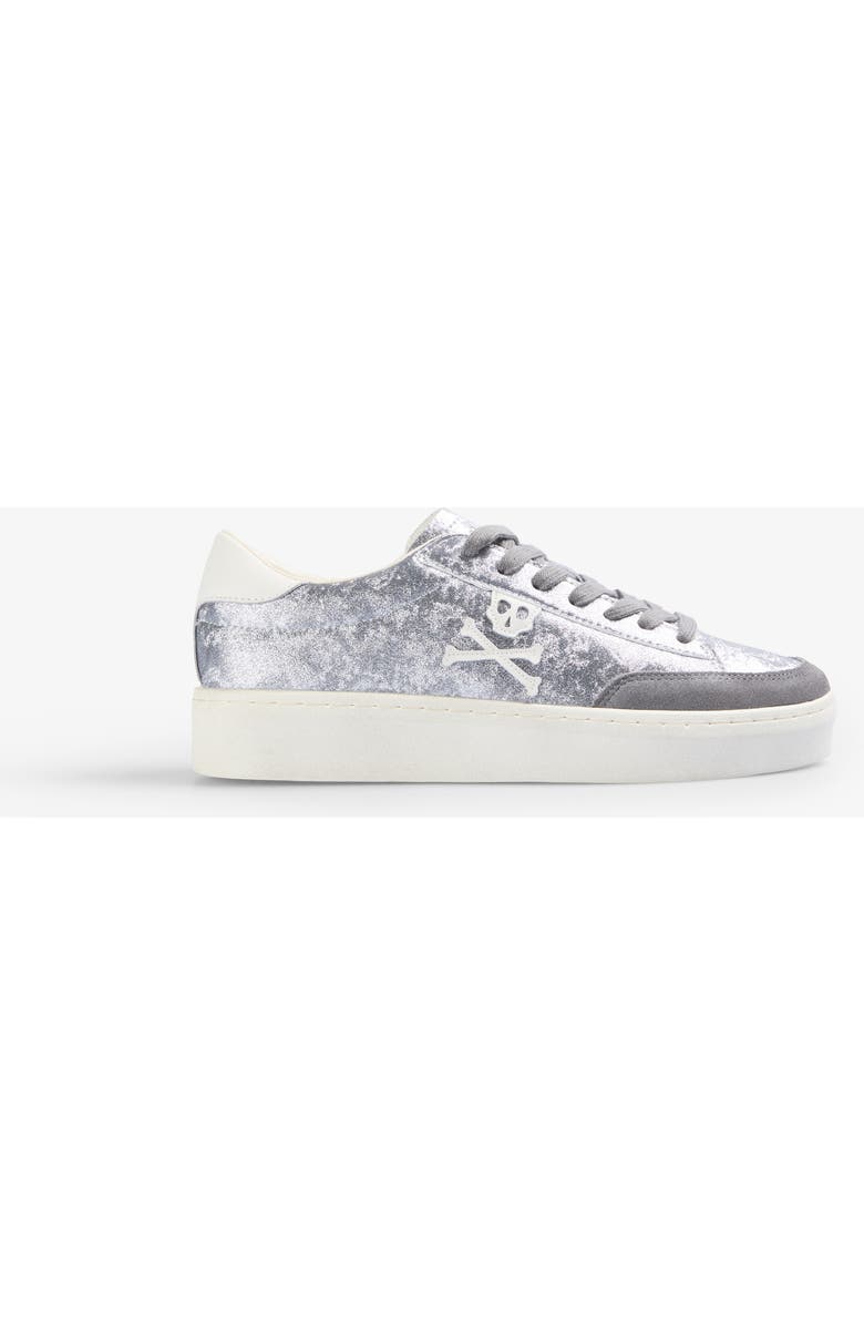 Scalpers New Gala High Sneakers, Main, color, Silver