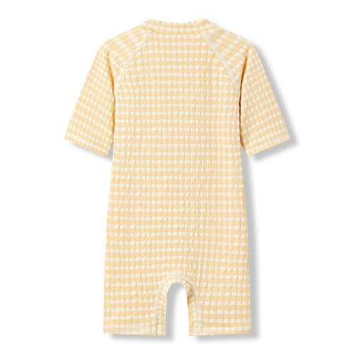 Milkbarn Zipper Shortall Swimsuit