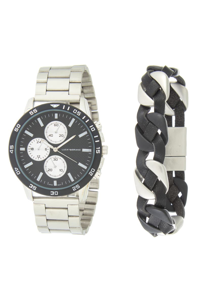 Lucky Brand Cruz Marine Prodigious Bracelet Watch, Main, color, 