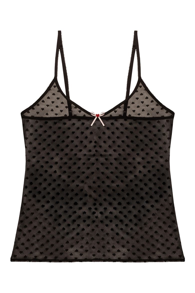 Heart Breaker Camisole, Alternate, color, BLACK