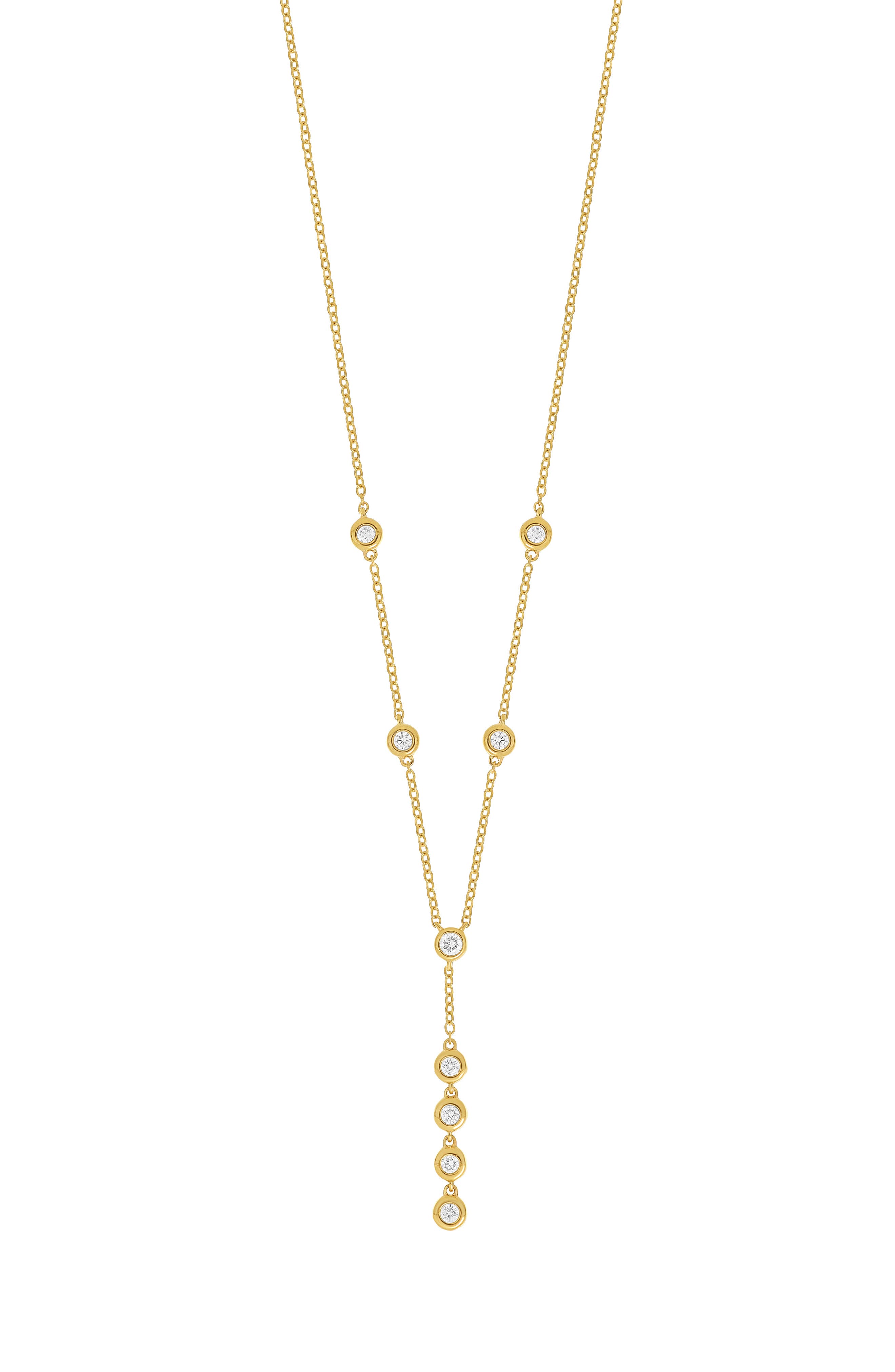 Bony Levy Monaco Diamond Y-Necklace