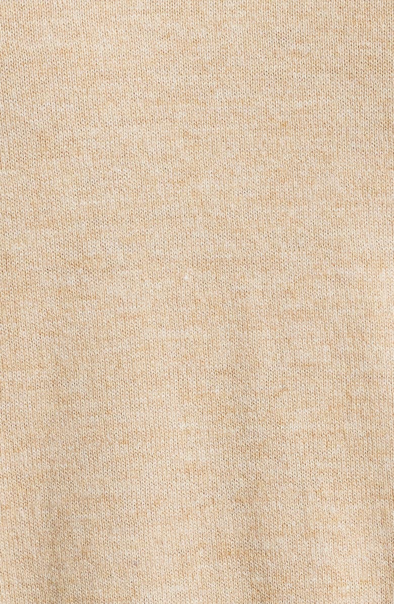 Mizzen+Main Heritage Crewneck Sweater, Alternate, color, Khaki Heather