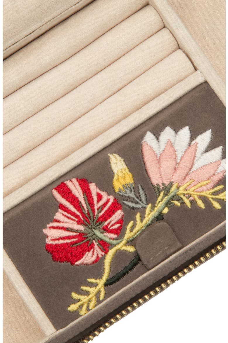 Zoe Rectangle Zip Case, Alternate, color, MINK