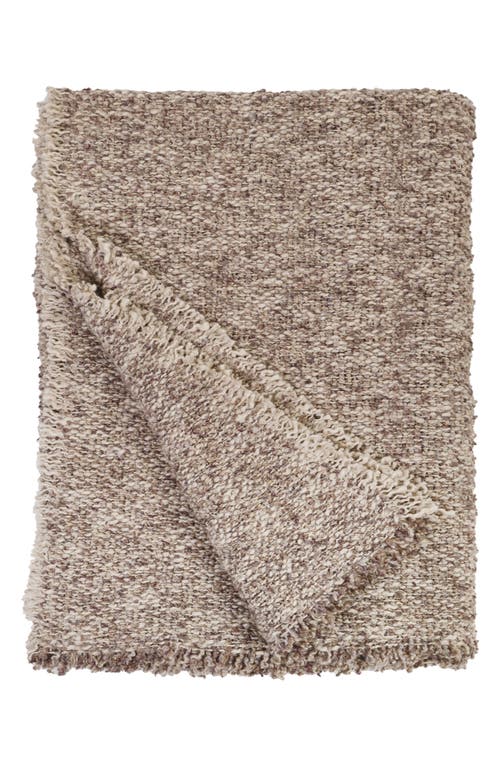 Pom Pom at Home Brentwood Throw Blanket in Pebble 