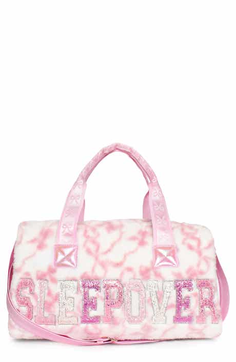 Kids' Sleepover Plush Faux Fur Duffle Bag