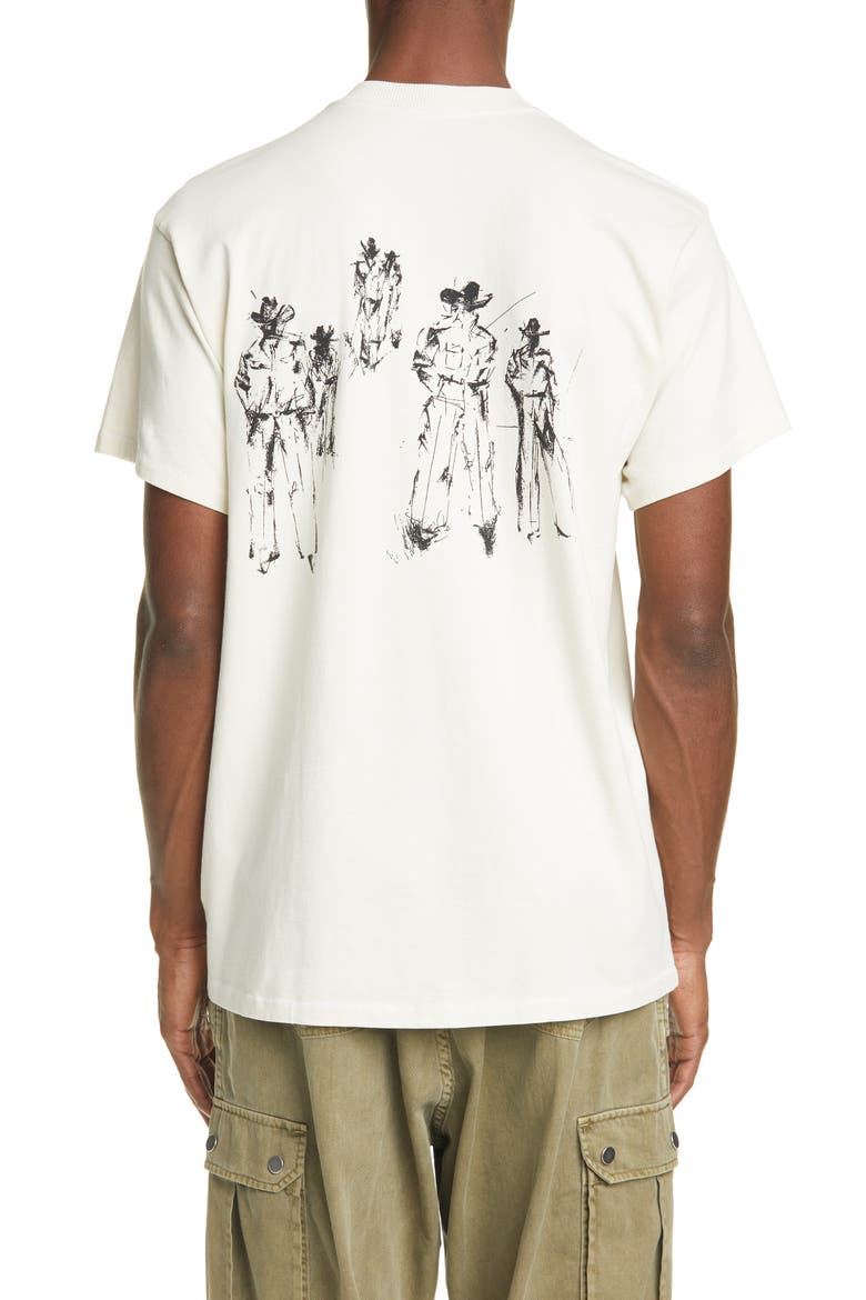 Cowboys Pocket T-Shirt, Alternate, color, DUSTY WHITE