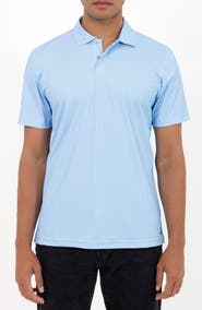 PINO BY PINOPORTE Short Sleeve Stretch Polo