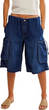 Free People Marty Crop Cargo Jeans