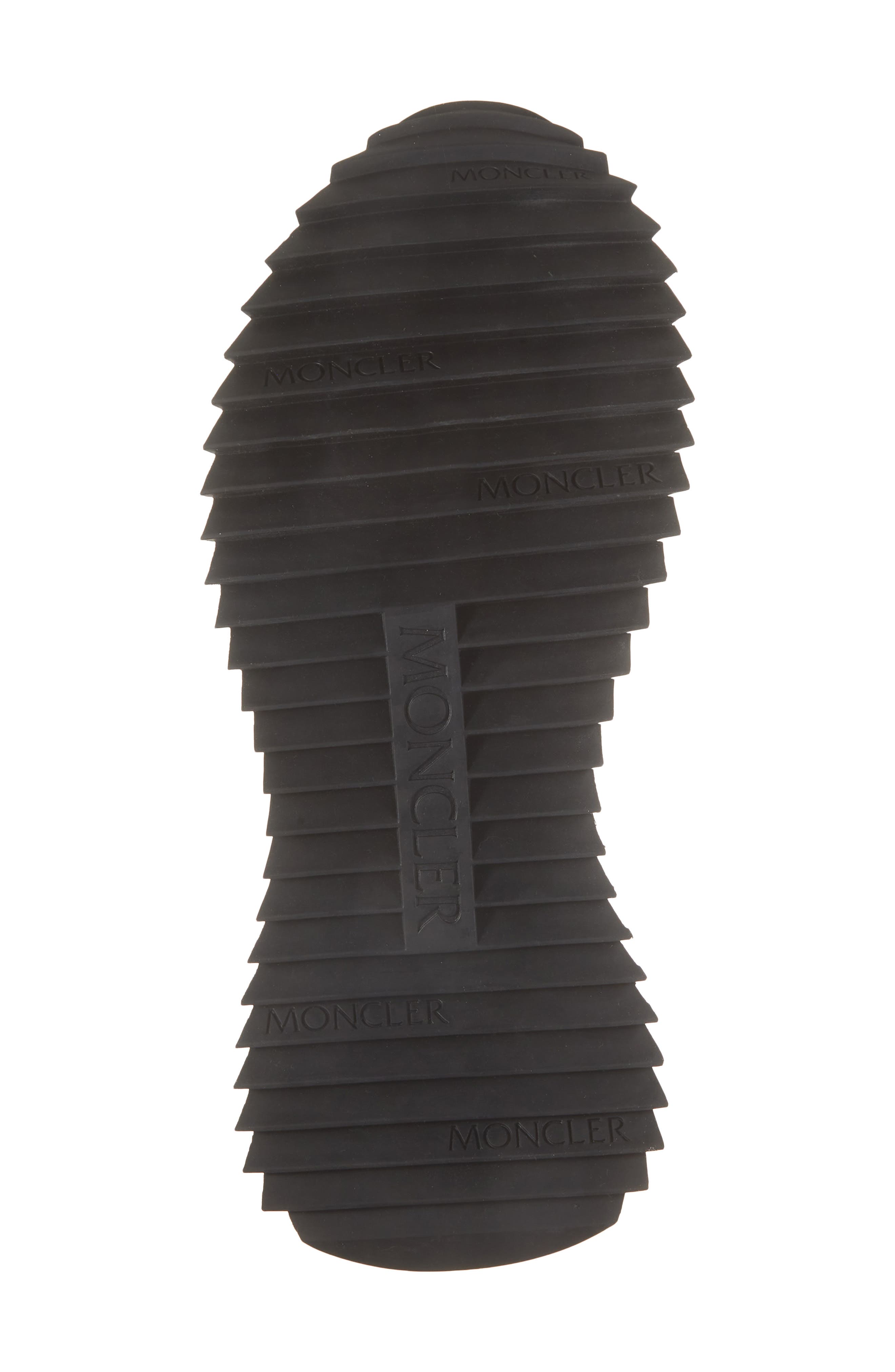 Moncler Pacey2 Suede & Nubuck Sneaker, Alternate, color, Black