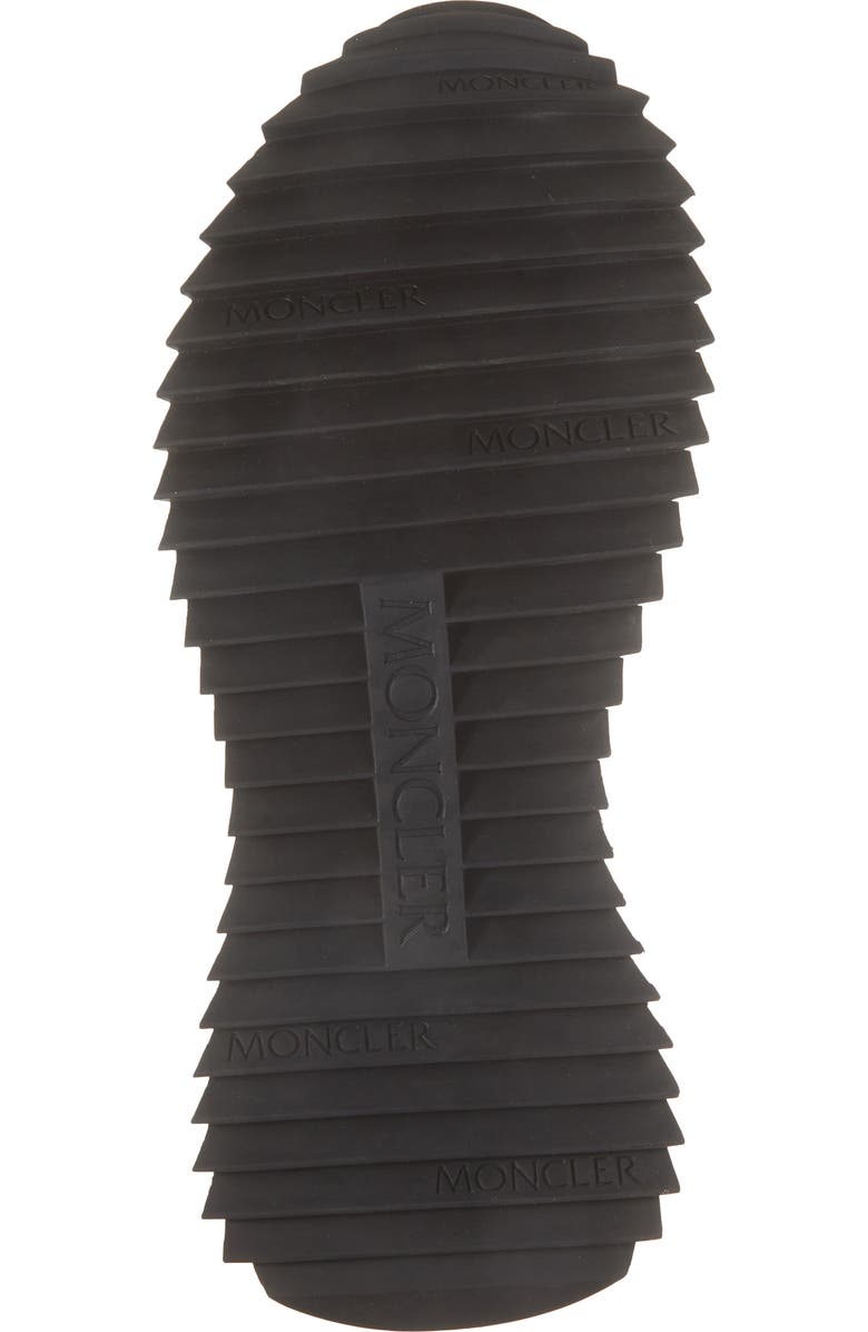Moncler Pacey2 Suede & Nubuck Sneaker, Alternate, color, Black