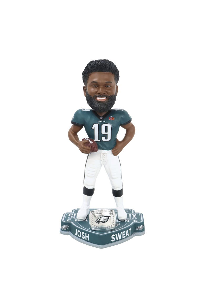 Josh Sweat (Philadelphia Eagles) Super Bowl LIX Champ Bobblehead, Main, color, Multi-Color