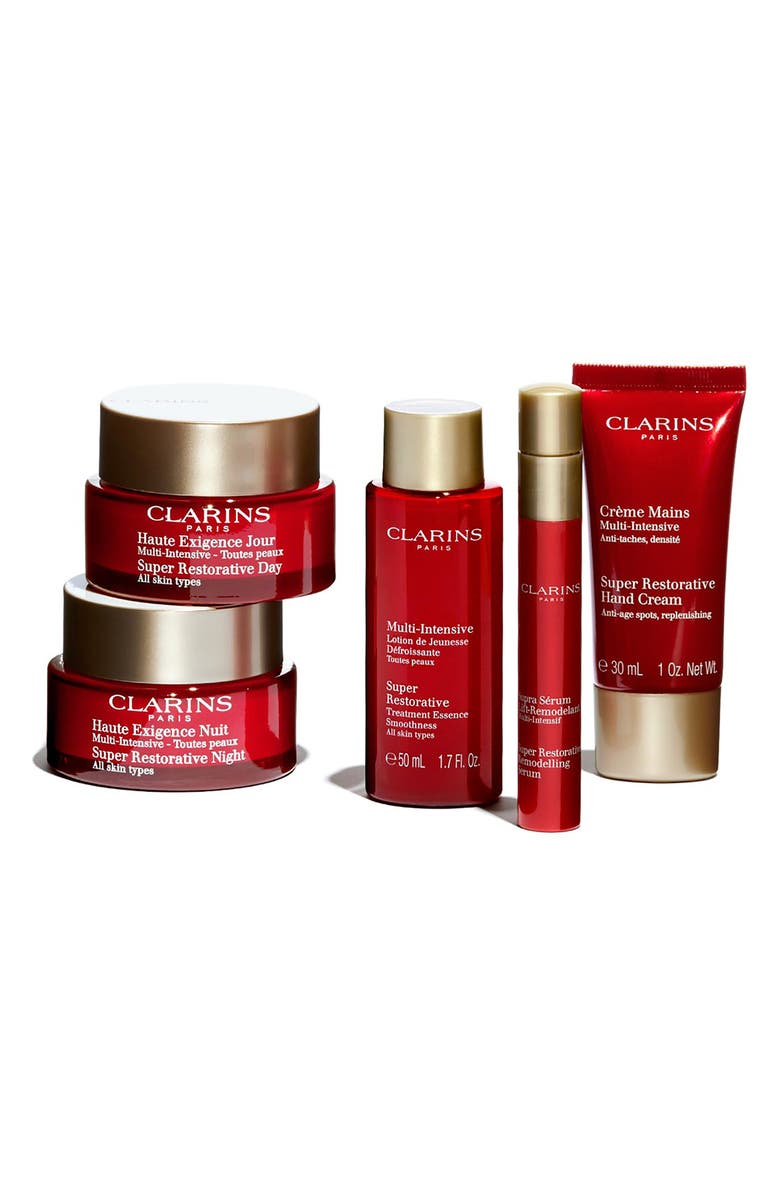Clarins Super Restorative Luxury Set USD $342 Value, Alternate, color,