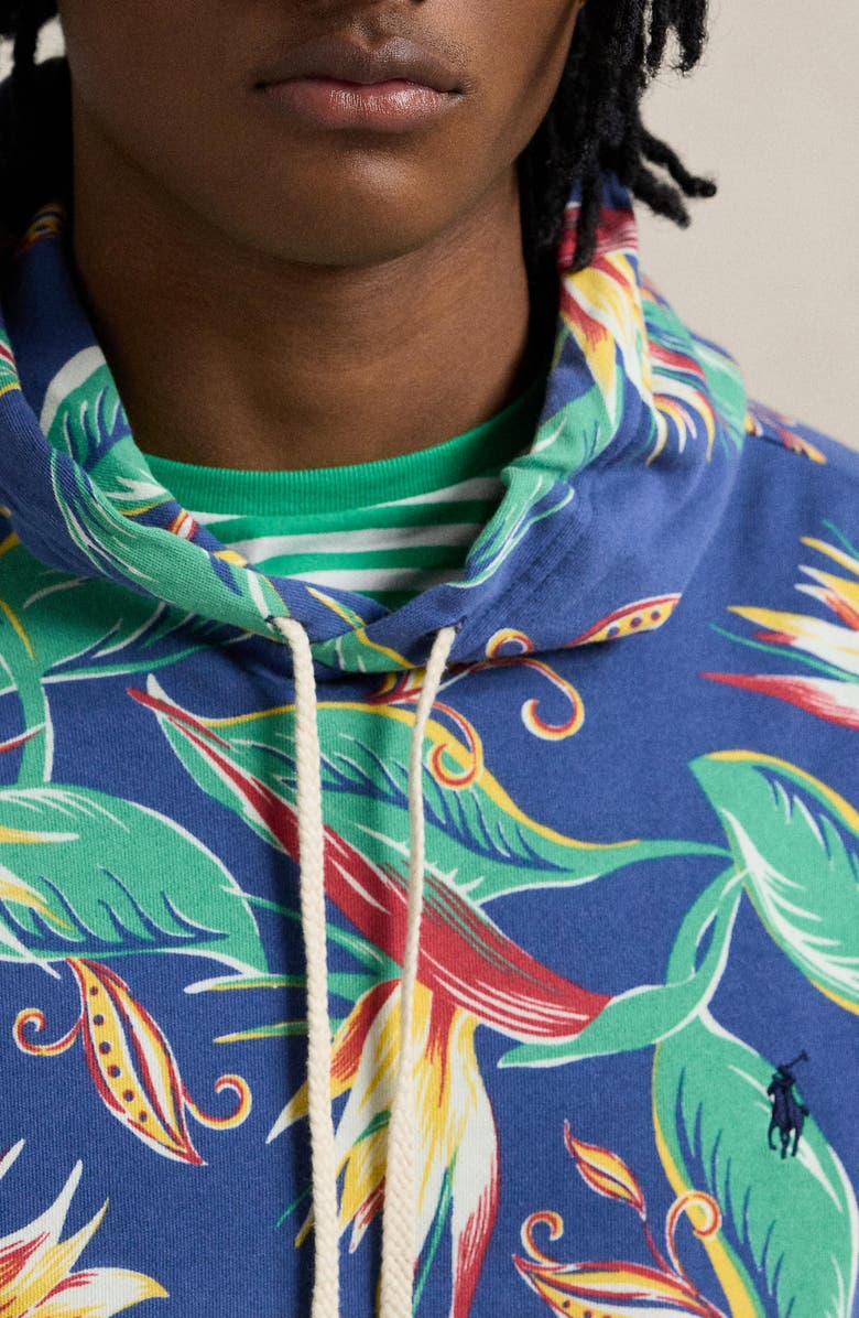 Polo Ralph Lauren Tropical French Terry Hoodie, Alternate, color,