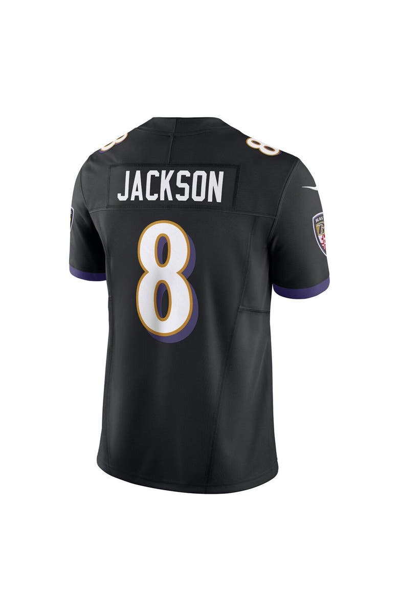 Nike Men's Nike Lamar Jackson Black Baltimore Ravens Vapor F.U.S.E. Limited Jersey, Alternate, color, Black