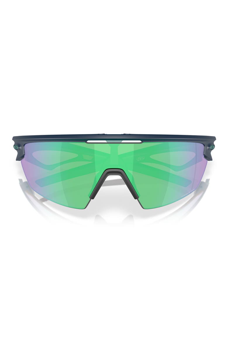 Prizm™ Road Sport 36mm Rectangular Sunglasses, Alternate, color, MATTE ABYSS / PRIZM ROAD JADE