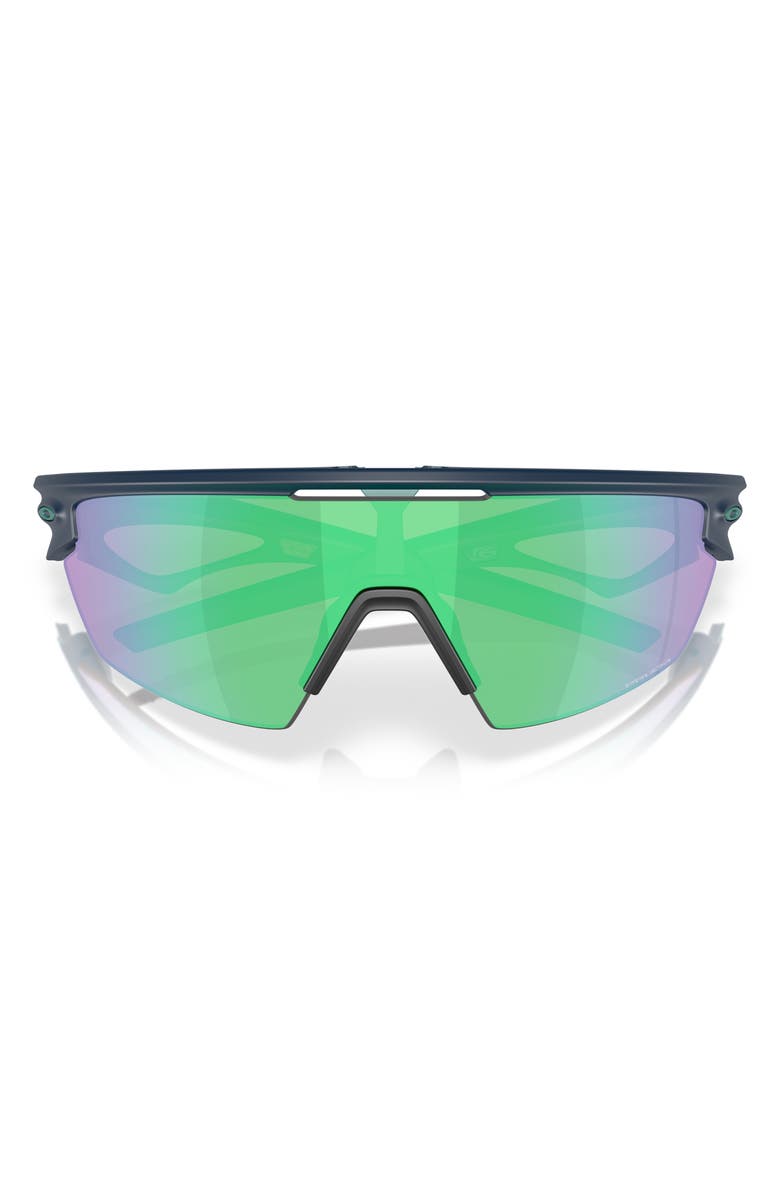 Oakley Prizm<sup>™</sup> Road Sport 36mm Rectangular Sunglasses, Alternate, color, Matte Abyss / Prizm Road Jade