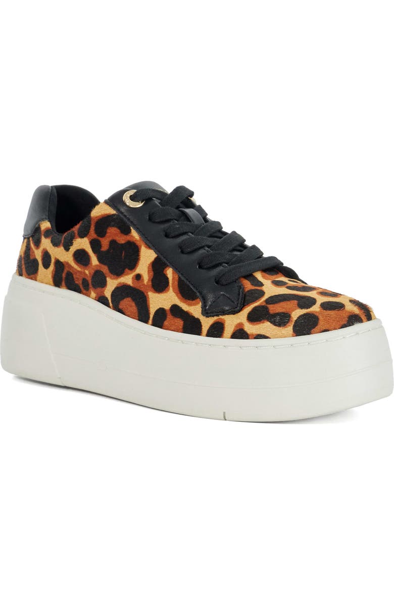 Dune London Episode Platform Sneaker, Main, color, Leopard