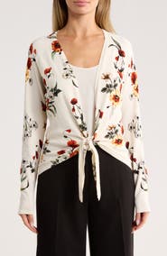 DR2 by Daniel Rainn Tie Front Sweater