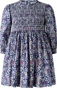 Rachel Riley Wild Floral Ruched Dress