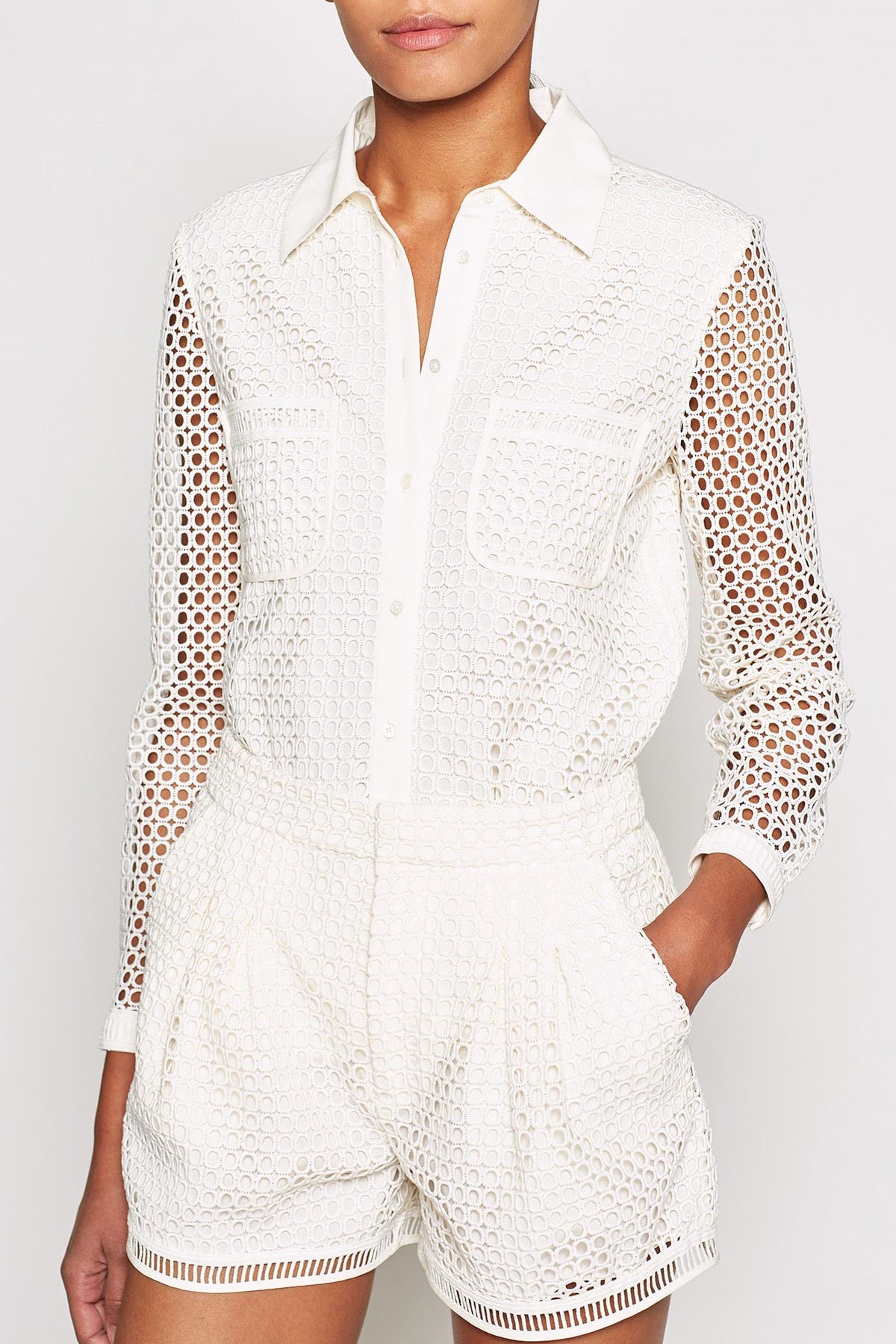 Joie Lowitja Circle Crochet Shorts (Women) | Nordstromrack