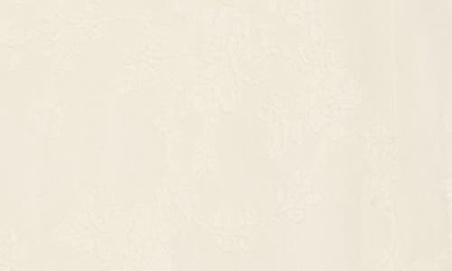 Lush Embroidered A-line Midi Dress In White