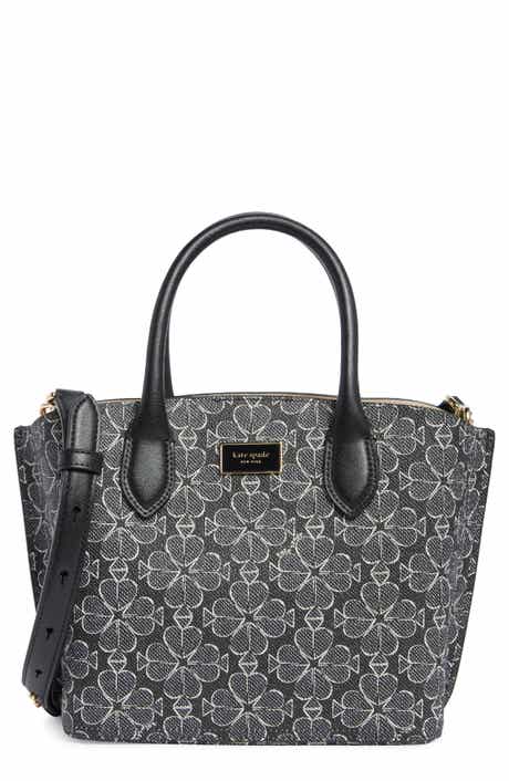 Suite Spade Flower Coated Canvas Tote