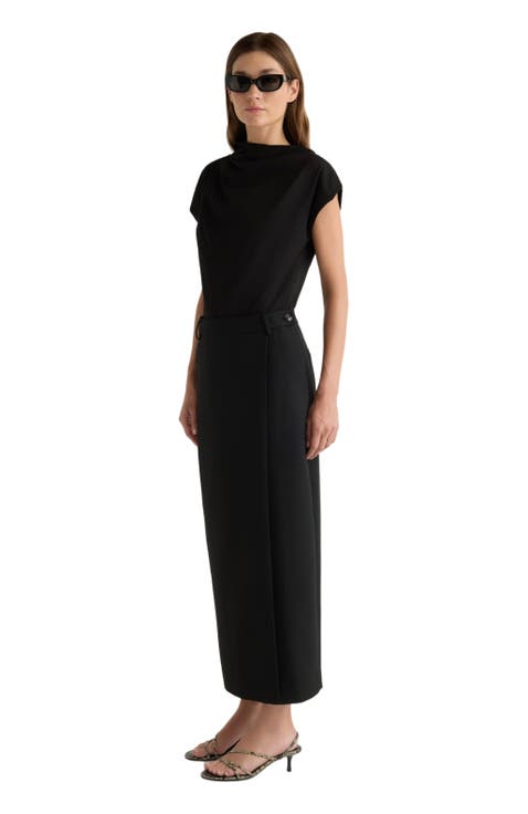 Kenny Asymmetric Neck Tee