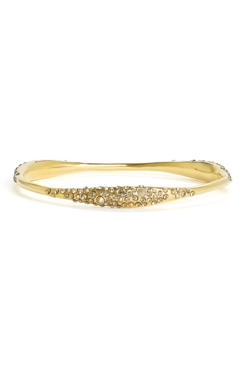 'Miss Havisham' Encrusted Skinny Bangle (Nordstrom Exclusive), Main, color, GOLD