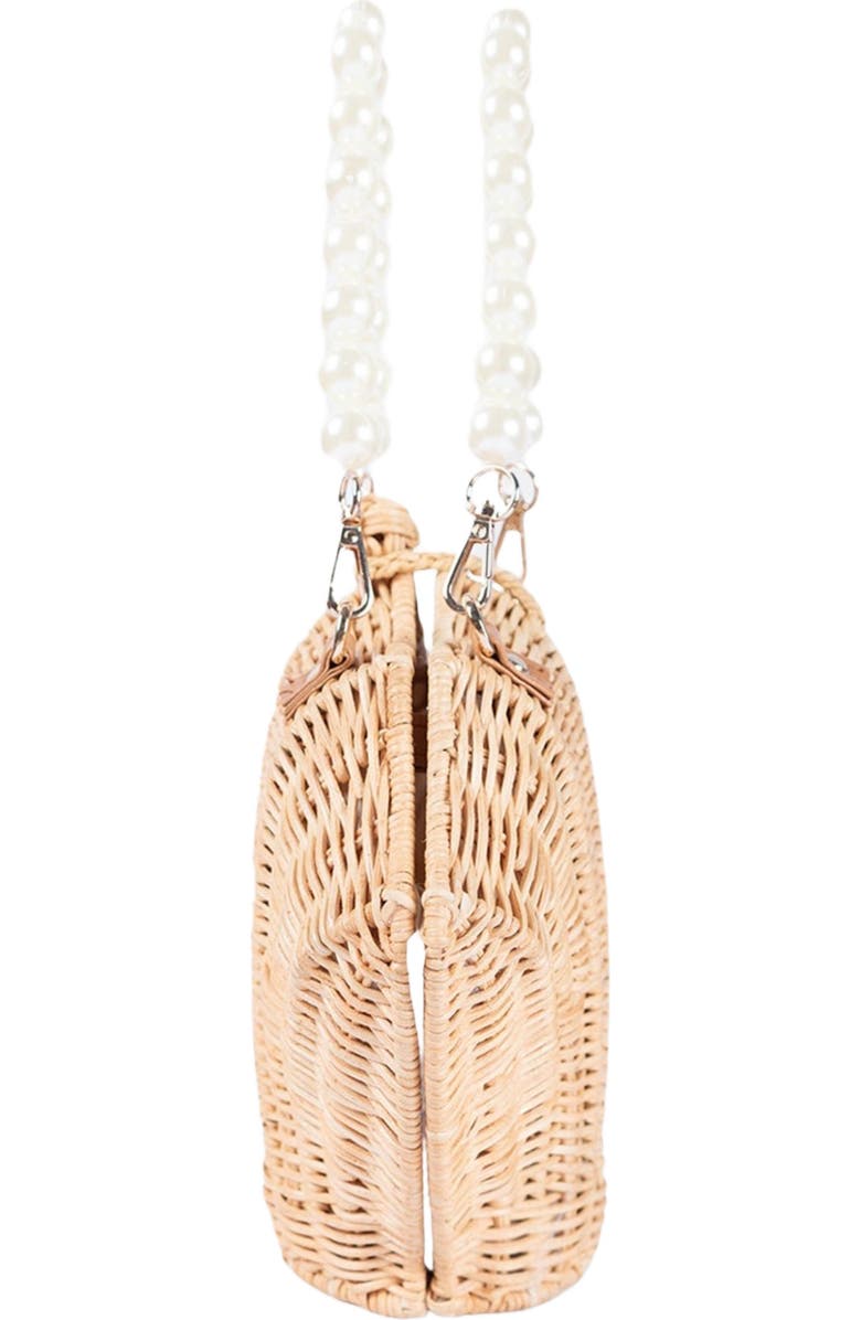 Jelavu Shelly Pearl Crossbody Bag, Alternate, color, Light Natural