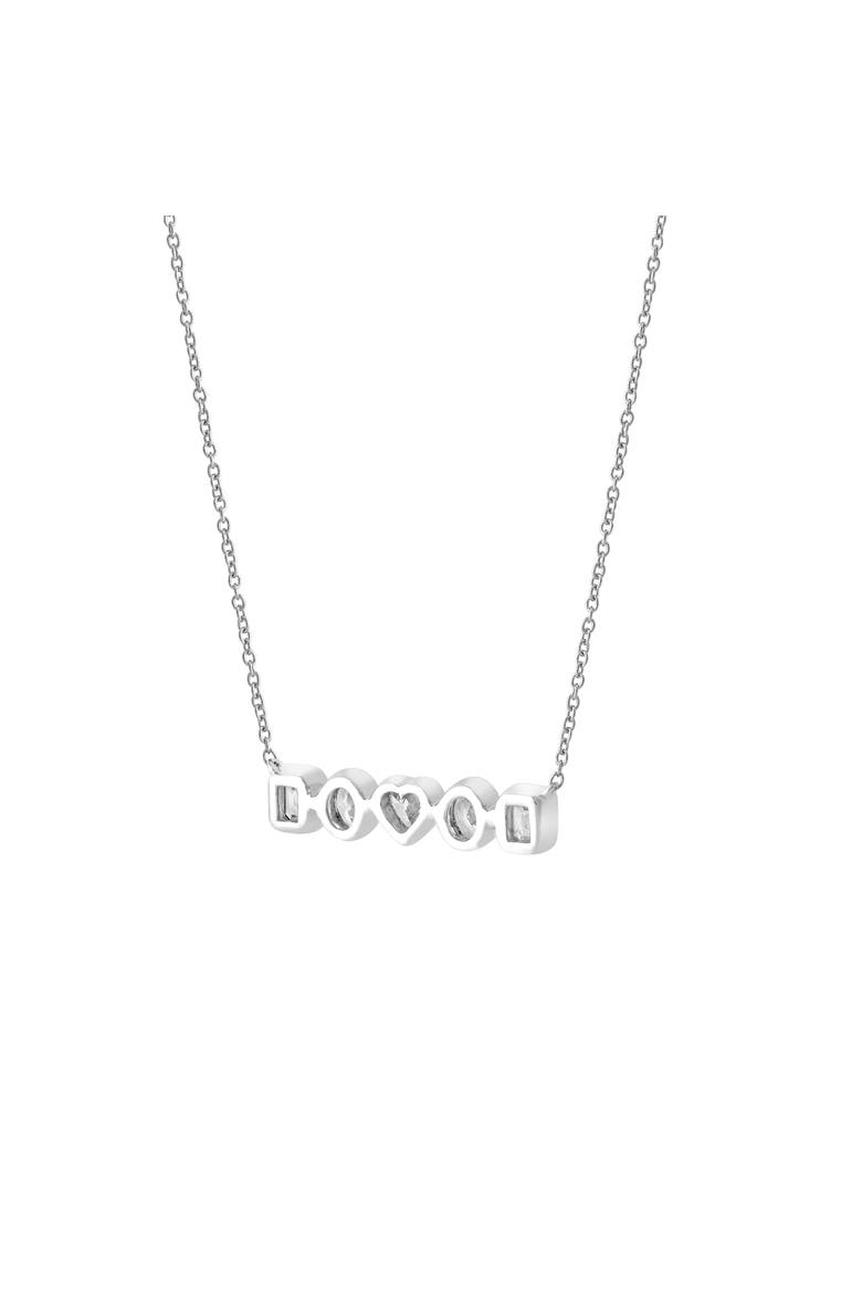 Cassira 14K Gold Lab Grown Diamond Necklace - 1 Ct, Alternate, color, 14K White Gold