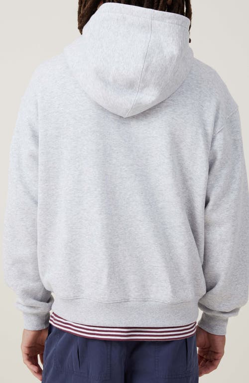 Cotton On Men's Box Fit Hoodie In Grey Marle
