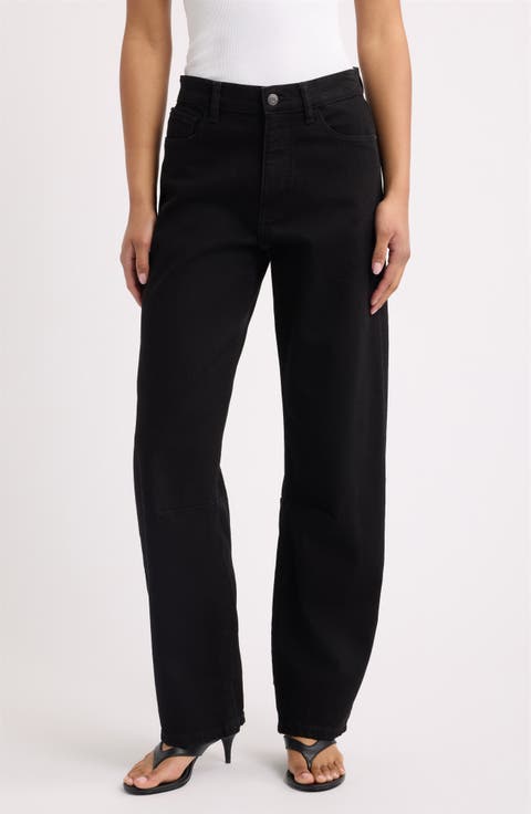 BNA Soft Curve Barrel Jeans