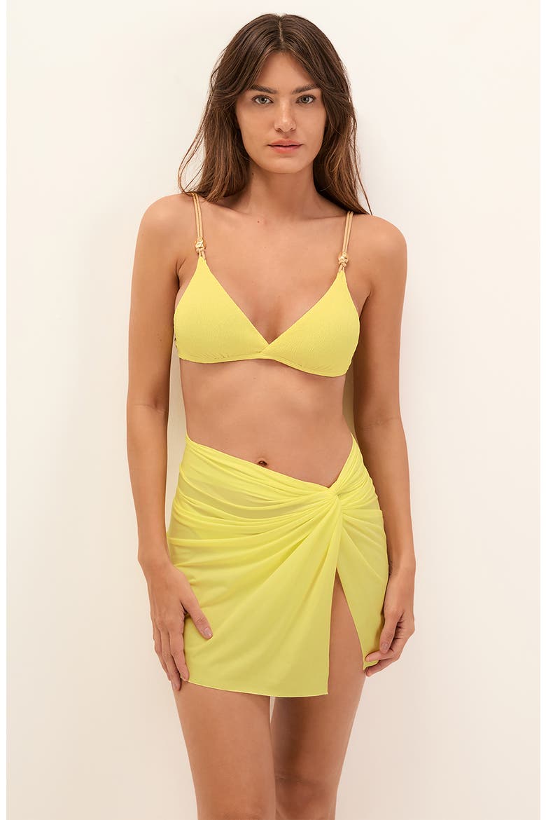 Karen Cover-Up Miniskirt, Alternate, color, LEMONADE