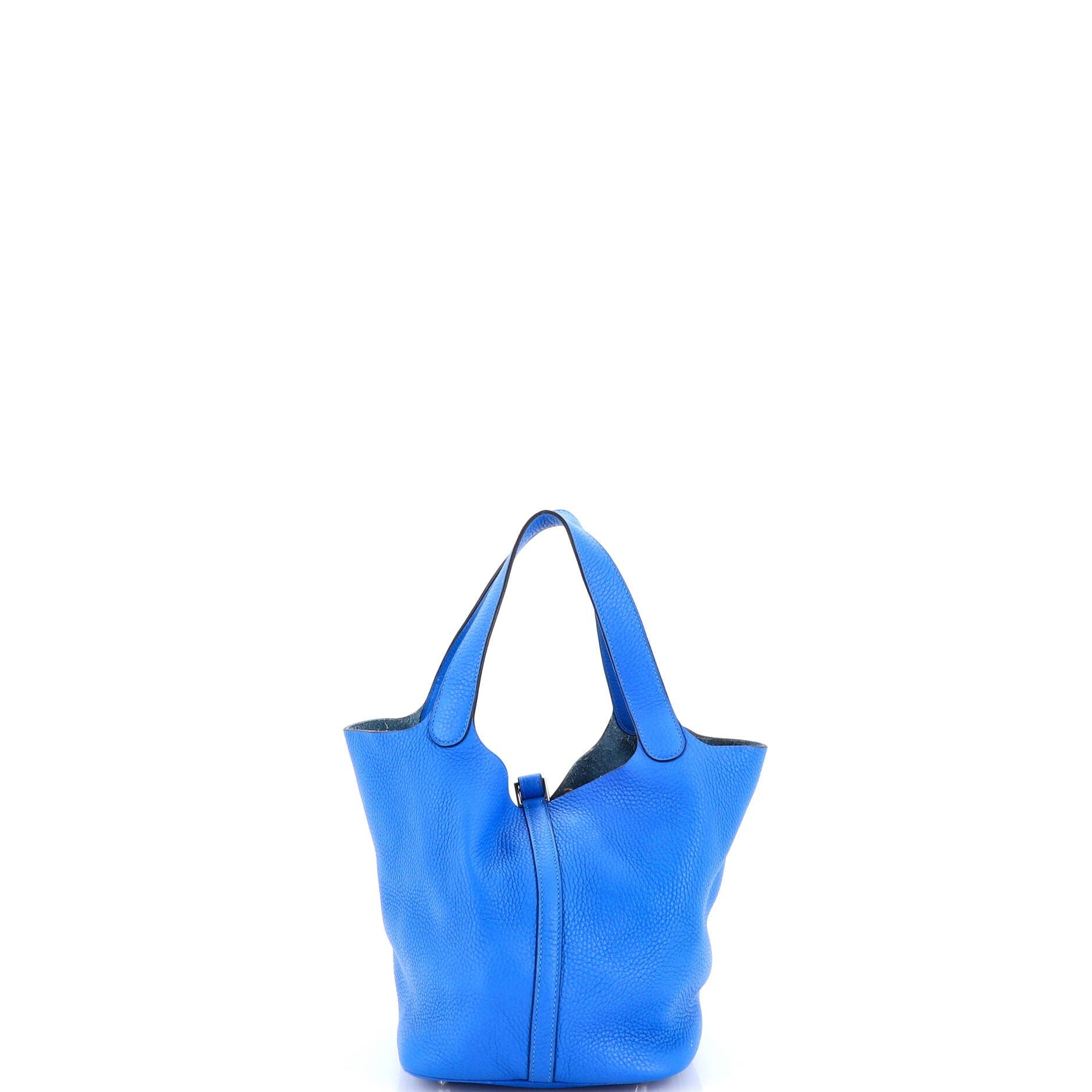 Pre-Owned Hermes Picotin Lock Bag Clemence MM, Alternate, color, 