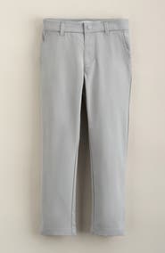 Nordstrom Kids' Flat Front Twill Chinos