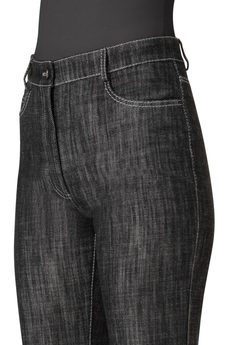 Courtney Tailored Bootcut Jeans, Alternate, color, BLACK DENIM