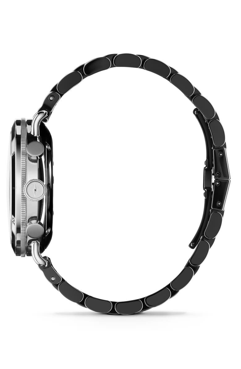 Shinola The Canfield Sport Bracelet Watch, 40mm, Alternate, color, Black