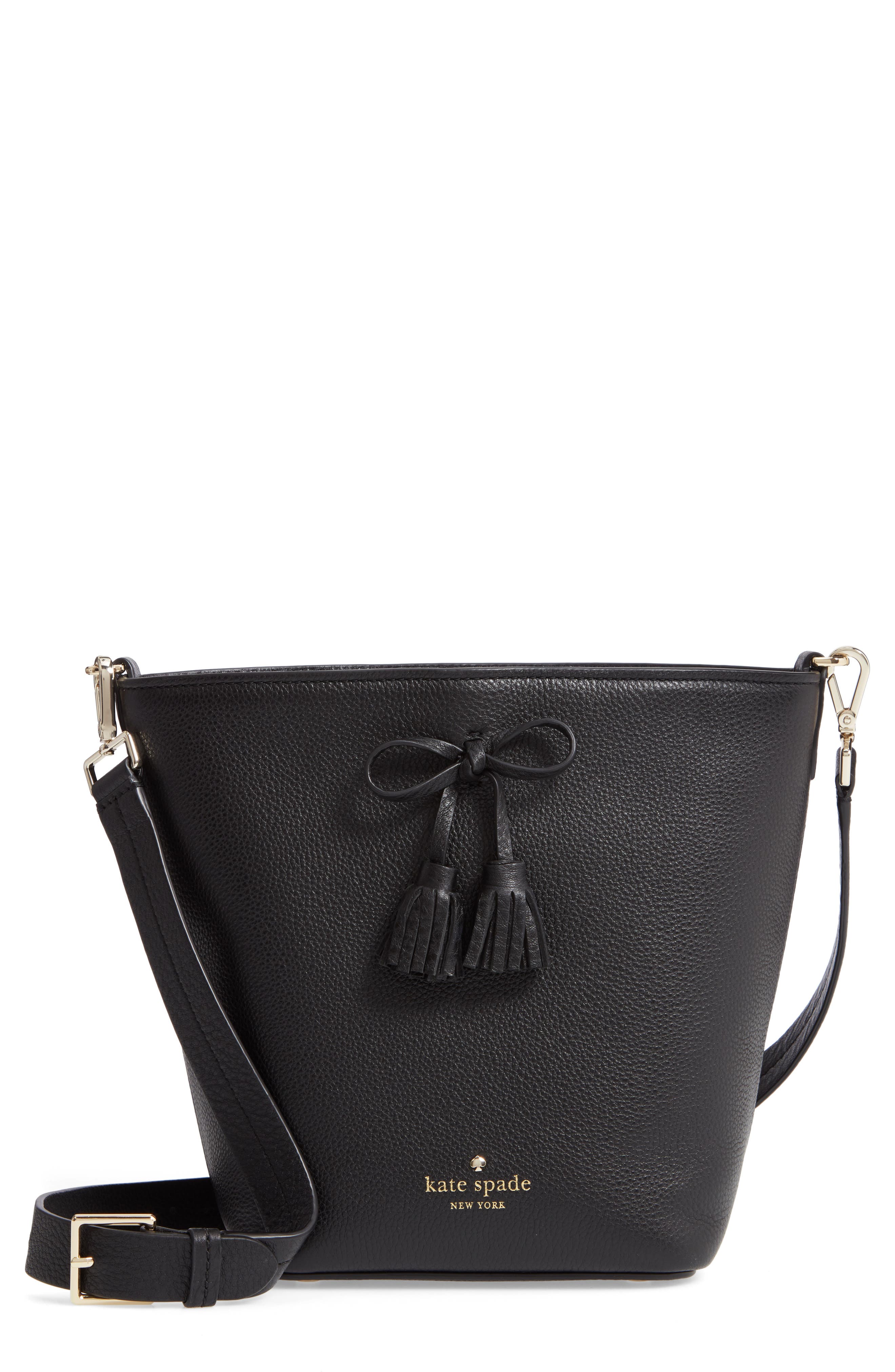 Kate Spade New York hayes street - vanessa leather shoulder bag, Main, color, 