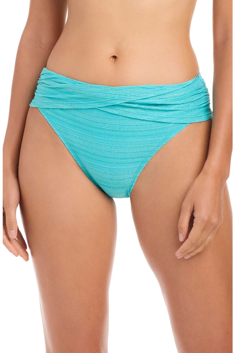 Sarong Hipster Bikini Bottoms, Main, color, WATERFALL