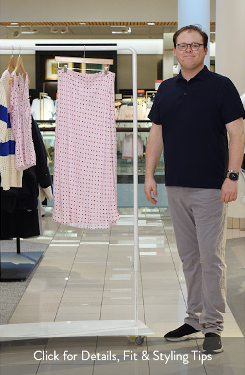 Alana Polka Dot Slip Skirt, sales video thumbnail