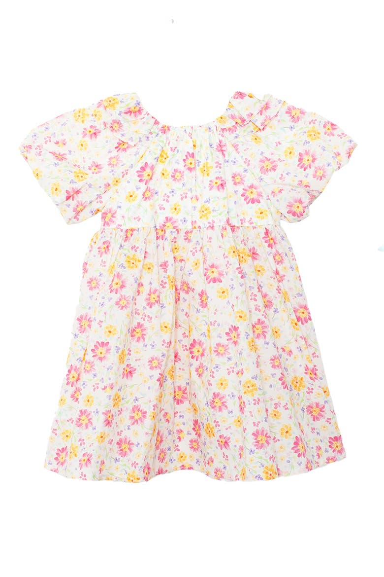 Petal Party Short Bubble Sleeve Dress, Alternate, color, Pink