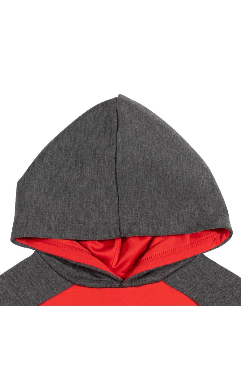 SEGA Sonic the Hedgehog Pullover Hoodie, Alternate, color, Knuckles Red