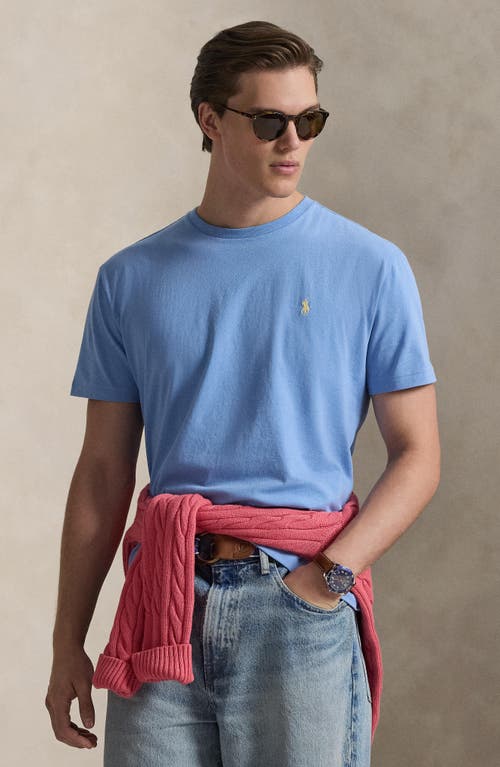 Polo Ralph Lauren Classic Fit Crewneck T-shirt In Blue