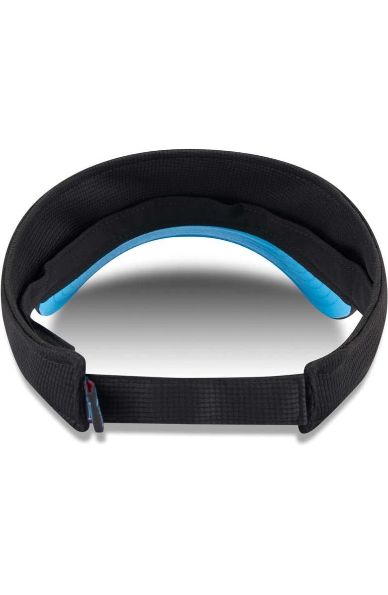 New Era Men's New Era Black Miami Marlins Gameday Team Adjustable Visor, Alternate, color, 