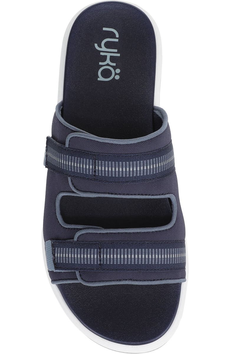 Rykä Viv Slide Sandal, Alternate, color, Academy Blue