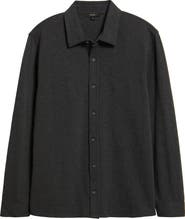 Vince Pinstripe Jacquard Button-Up Shirt