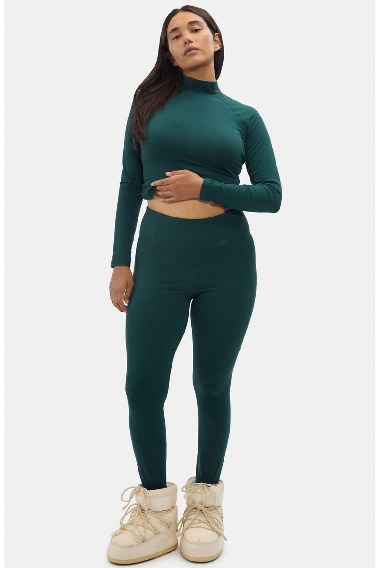 Ruth Base Layer Leggings, Alternate, color, ALPINE
