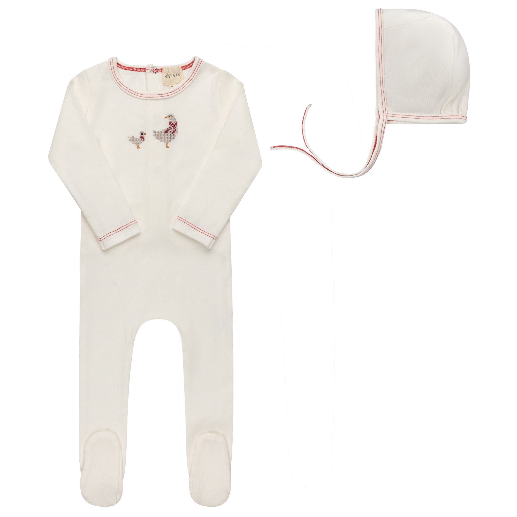 Ivory/Pink