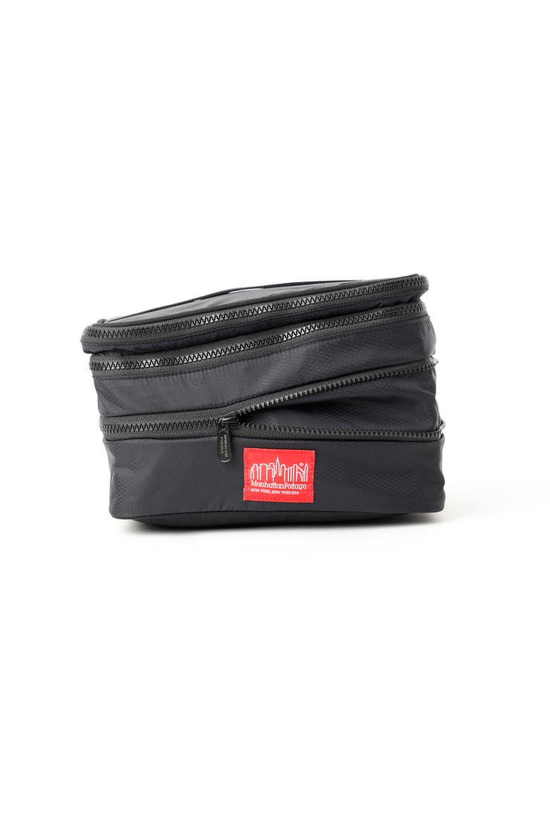 Glam Cosmetic Case, Alternate, color, Black