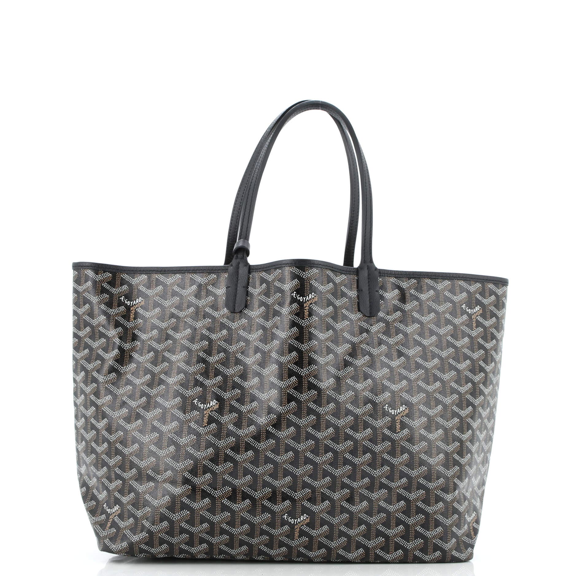 Pre-Owned Goyard Saint Louis Tote Coated Canvas PM, Main, color, 